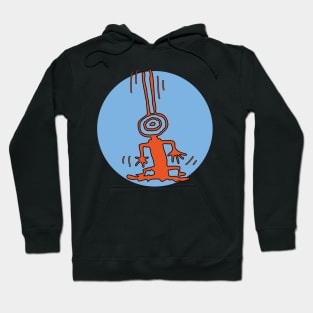 petroglyph umber orange pet Hoodie